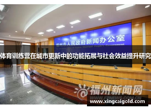 体育训练营在城市更新中的功能拓展与社会效益提升研究